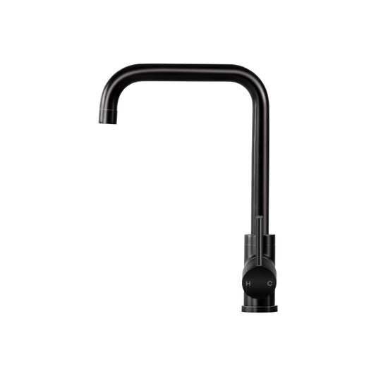 Rectangle Kitchen Mixer Tap (Black)