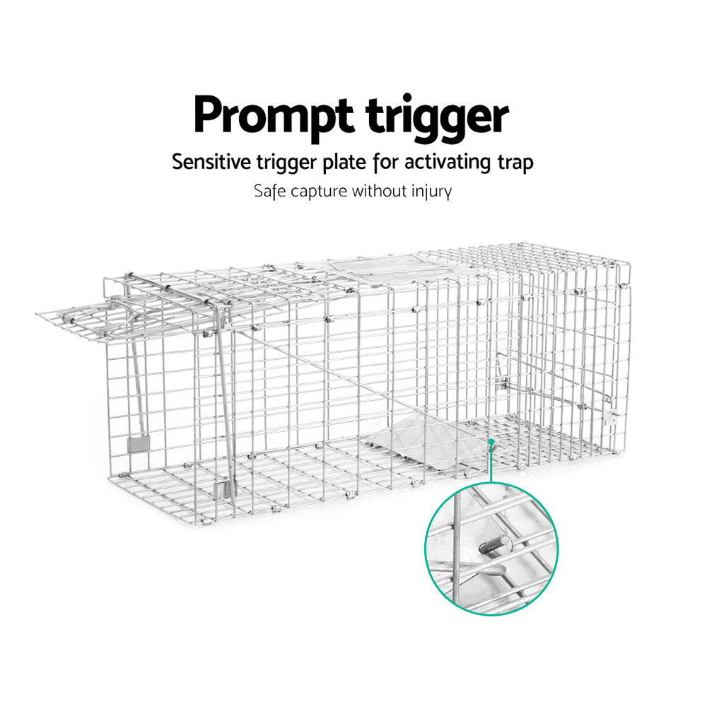Humane Animal Trap Cage for Possums, 94 x 34cm