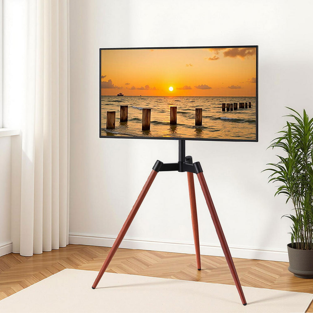 Tripod TV Stand for 32-65" TVs, Height Adjustable