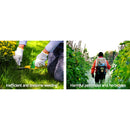 ✅Instahut 1.83m Weed Mat Control Weedmat Pins Pegs Gardening Plant 30m