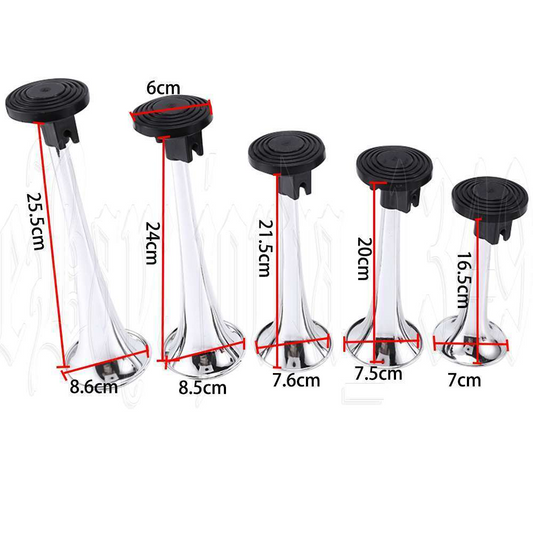 9pcs Dukes Of Hazzard Trumpets 600Db Musical Car Dixie Horn Air Compressor 12V
