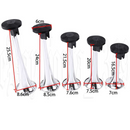 9pcs Dukes Of Hazzard Trumpets 600Db Musical Car Dixie Horn Air Compressor 12V