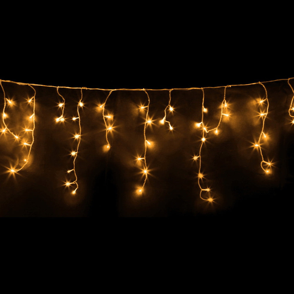 32m Icicle Christmas Lights, 960 LED (Warm White)