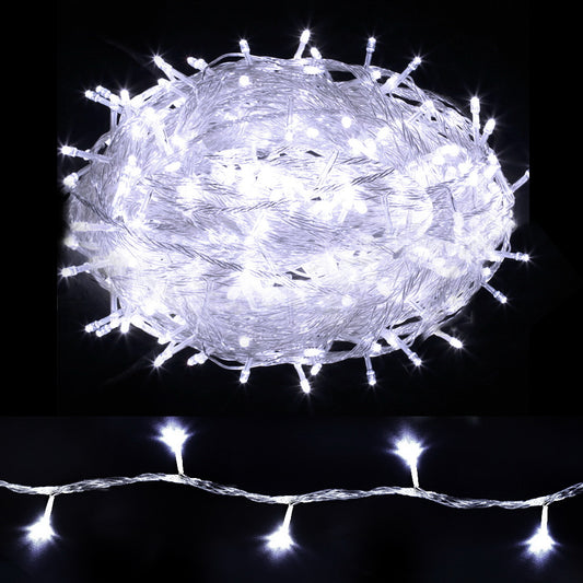100m LED String Fairy Lights, 500 LED (Cool White)