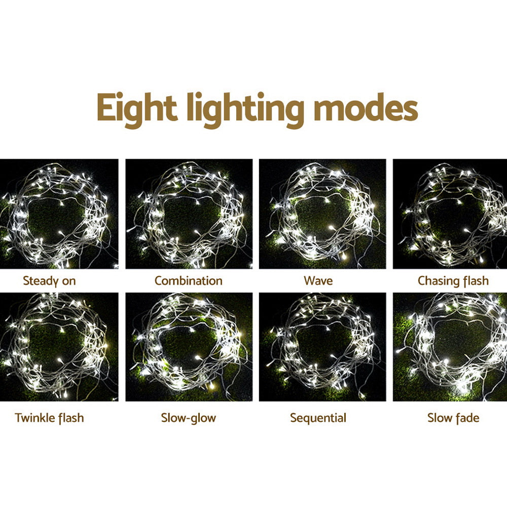 100m LED String Fairy Lights, 500 LED (Cool White)