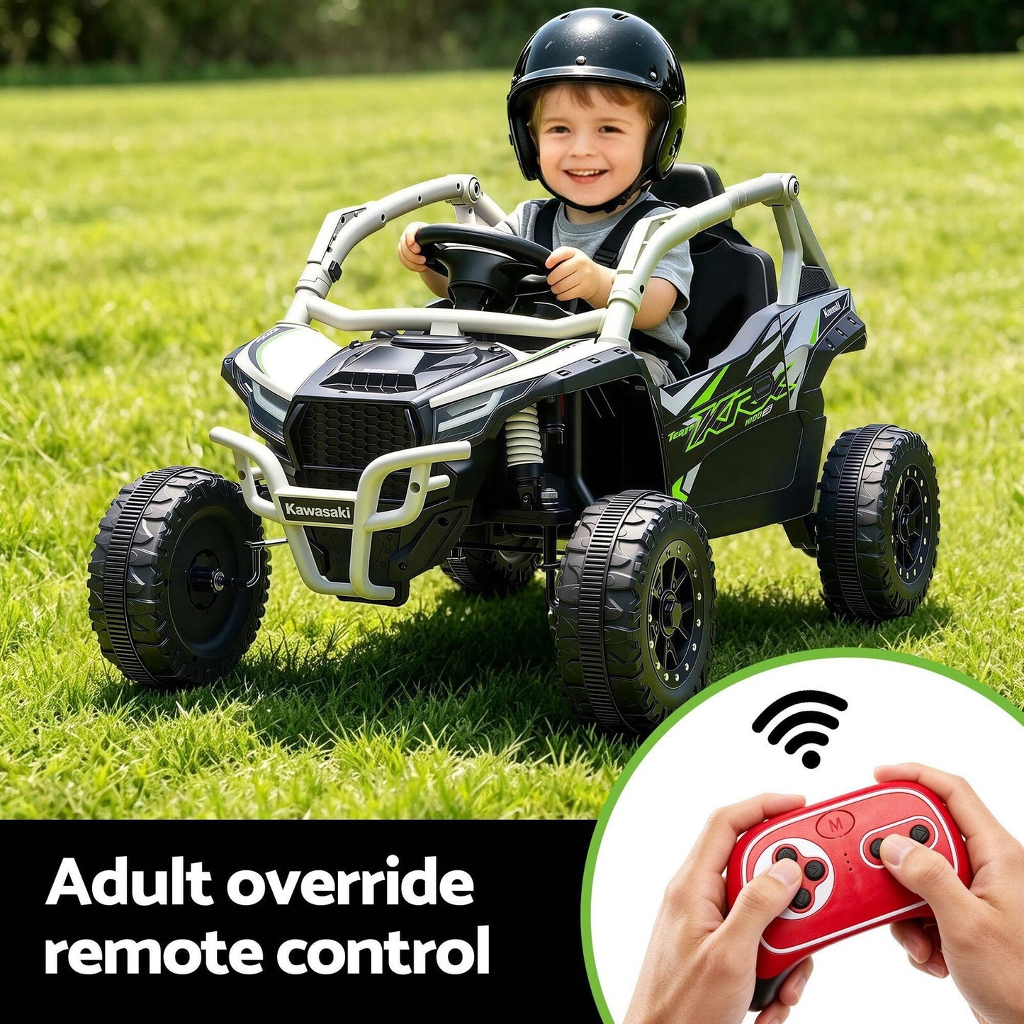 Kids Ride On Car Off-Road Licensed KRX1000 Electric Toy with Remote Control