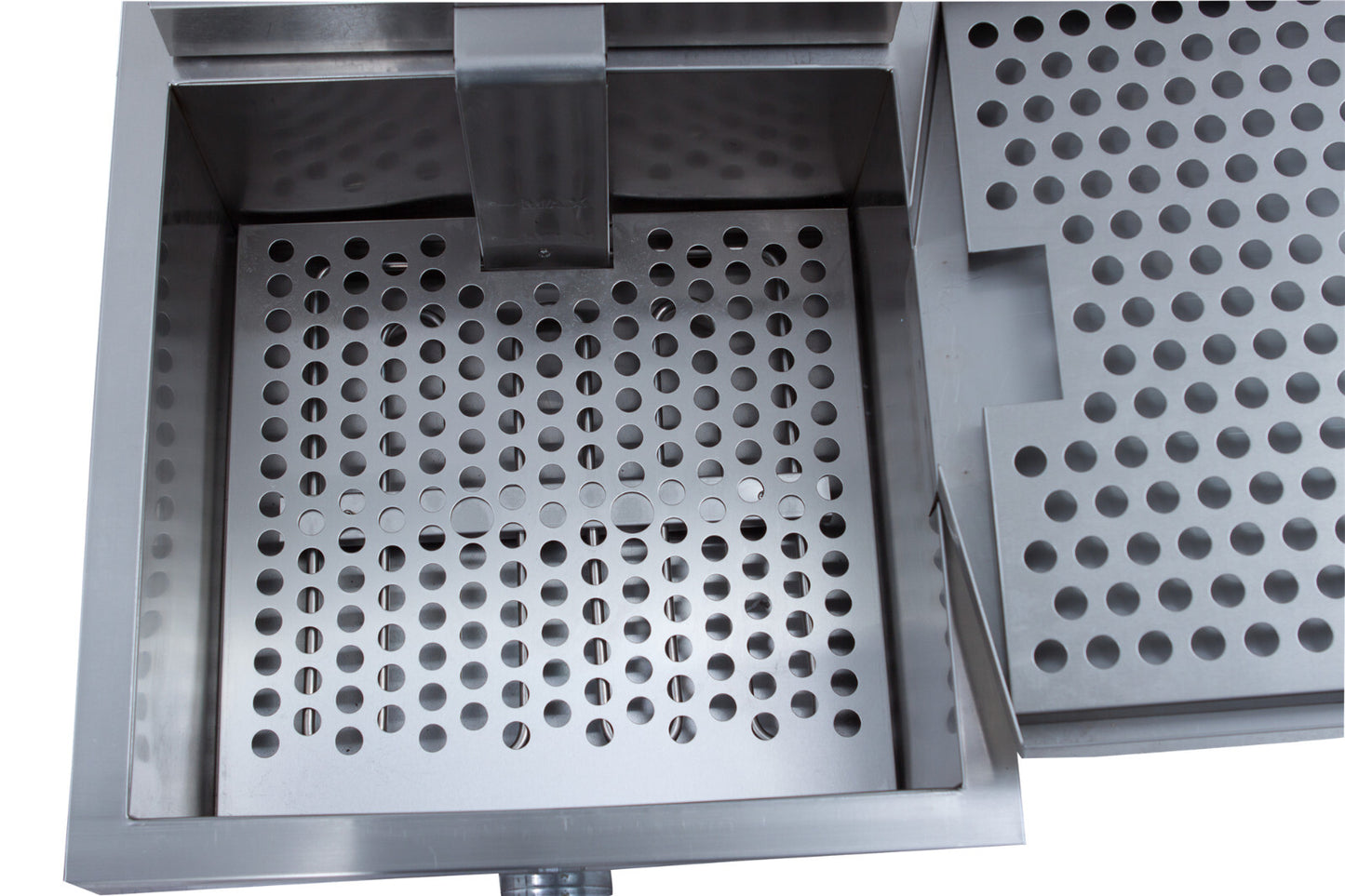 BIG 30L COMMERCIAL DEEP FRYER BIG BASKET LIFTER SCREEN +SIDE TRAY+TAPE 2 YRS WTY (Copy)