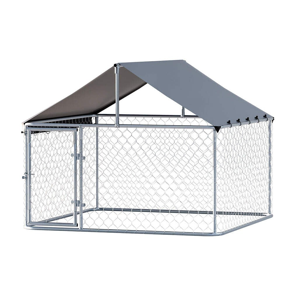 Dog Kennel Large House XL Pet Run Cage Puppy Outdoor Enclosure