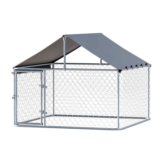 Dog Kennel Large House XL Pet Run Cage Puppy Outdoor Enclosure