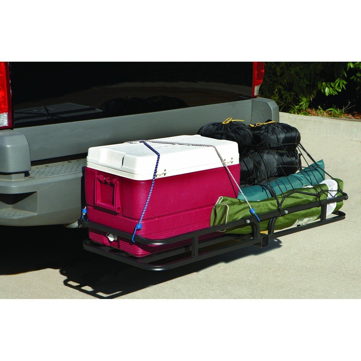 Heavy Duty Steel Cargo Carrier Basket 2in Hitch Receiver - Brand New