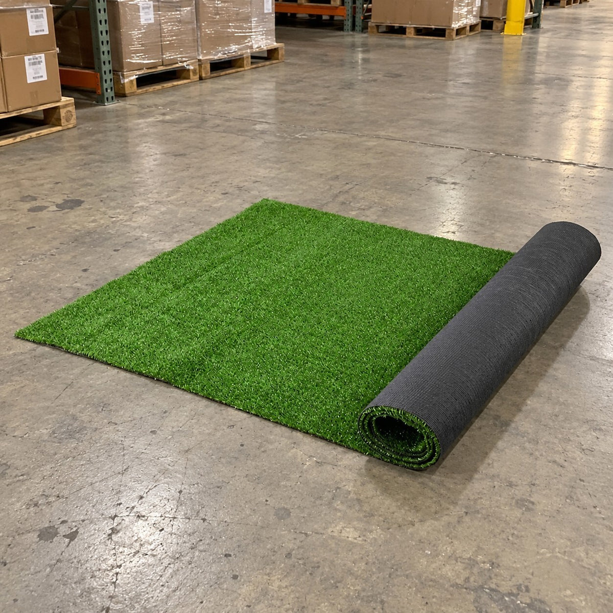 Artificial Grass 2mx5m 10mm Synthetic Fake Lawn Turf Plant Plastic Olive - Brand New