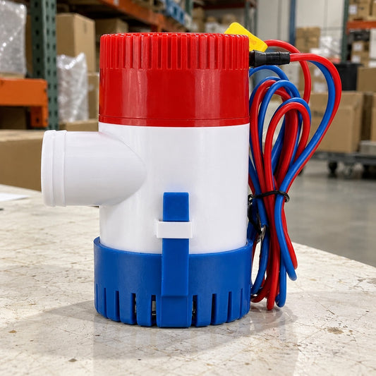12V Bilge Pump 1100GPH Submersible Water Pump Boat Caravan Camping - Brand New