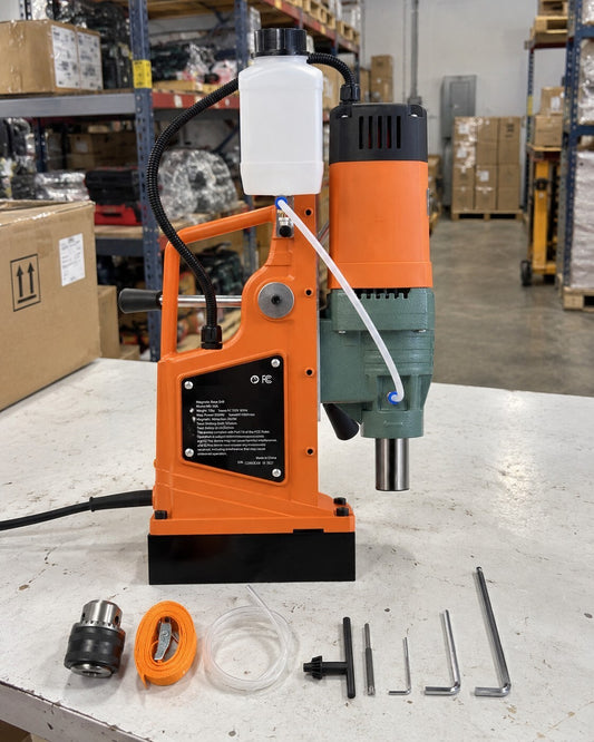 Magnetic Drill Press 1550W 50mm Portable Mag Drill 13000N - Brand New