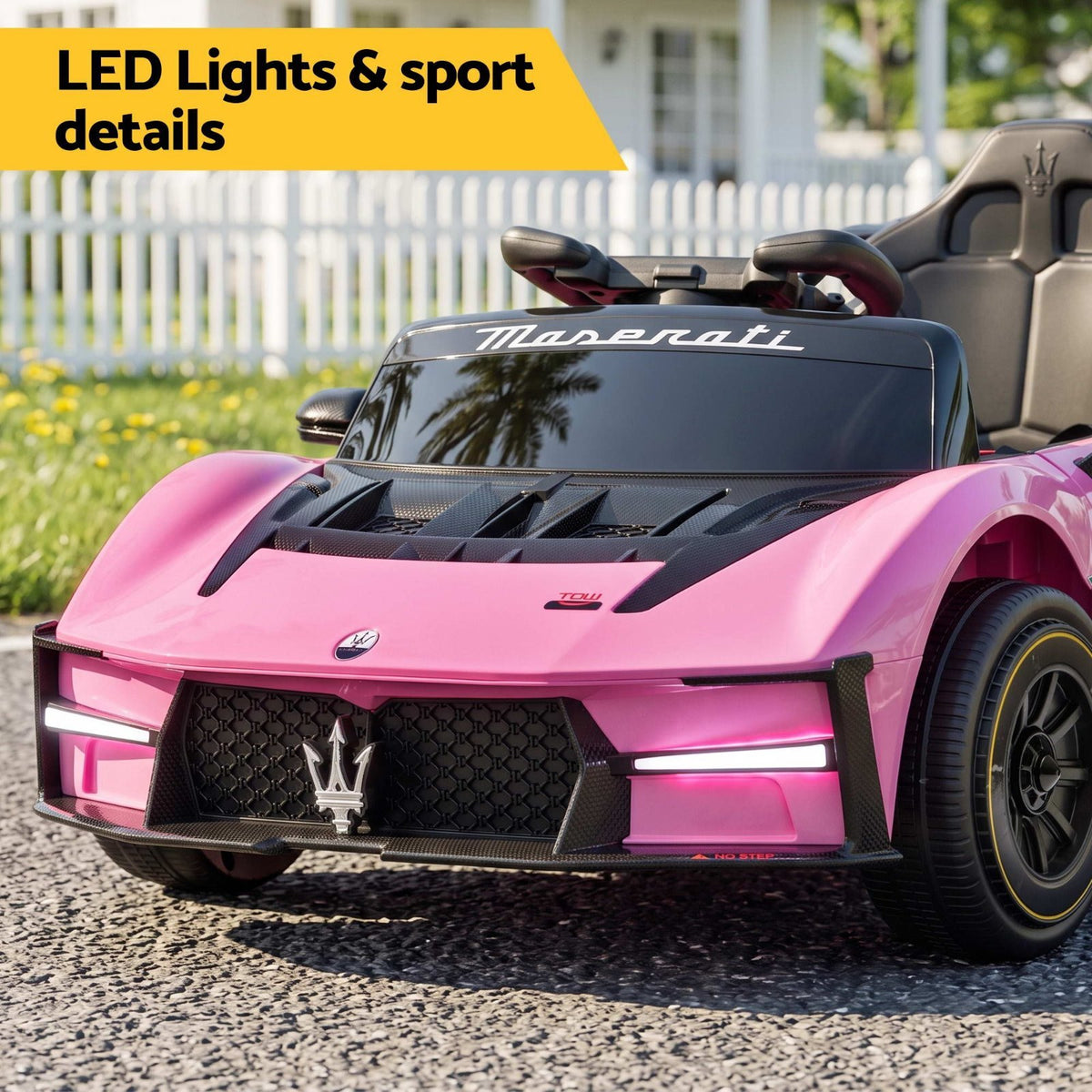Kids Ride On Car 12V Sports Car with Remote Control Pink - Brand New