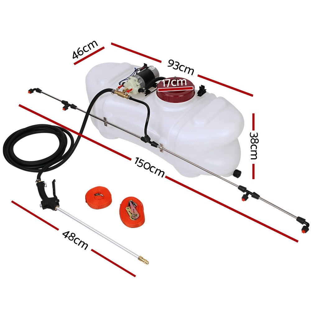 Weed Sprayer 100L 1.5M Fixed Boom Garden Spray - Brand New