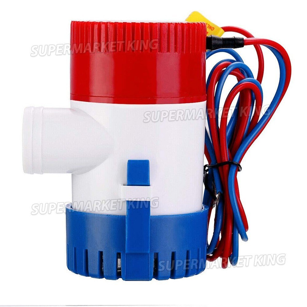 12V Bilge Pump 1100GPH Submersible Water Pump Boat Caravan Camping - Brand New