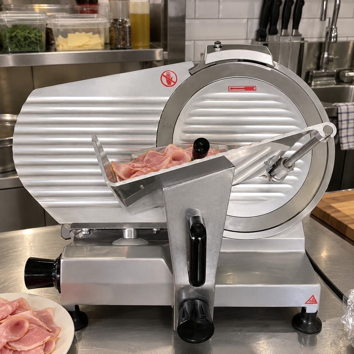 Commercial Meat Slicer 12 Inch 300mm 320W Deli Slicer - Brand New