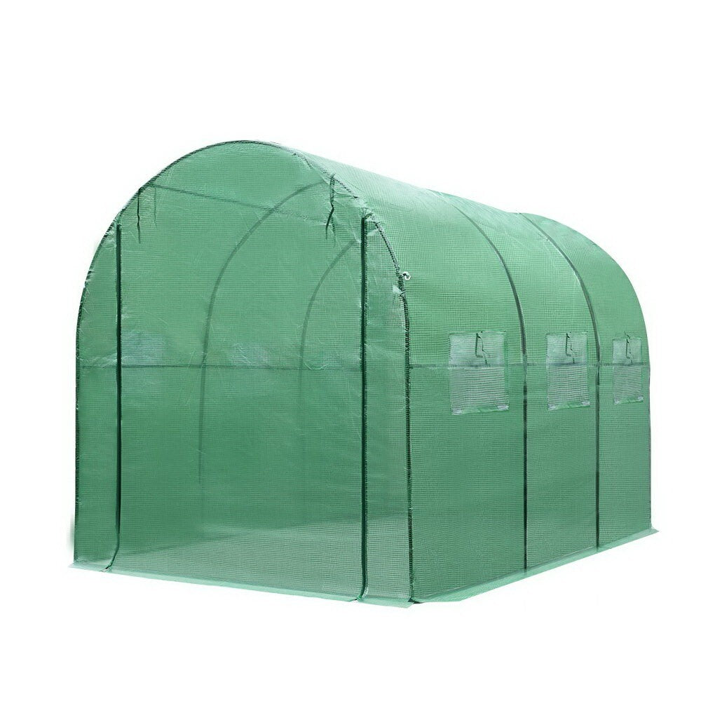 Walk In Greenhouse 3x2x2m Garden Grow Tunnel Green - Brand New