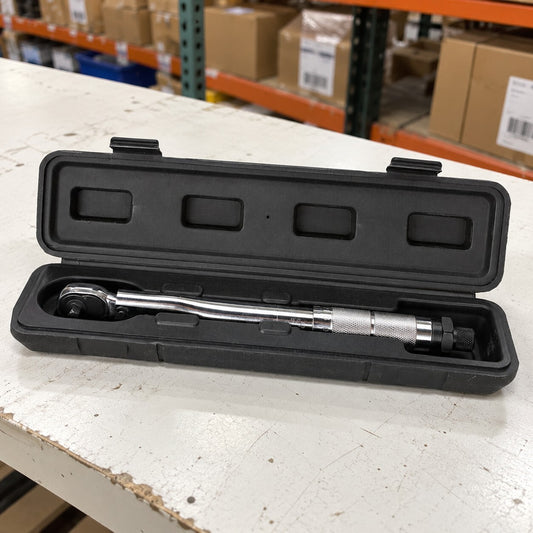 Torque Wrench 1/4 Inch Drive 5-25Nm Click Type with Case - Brand New
