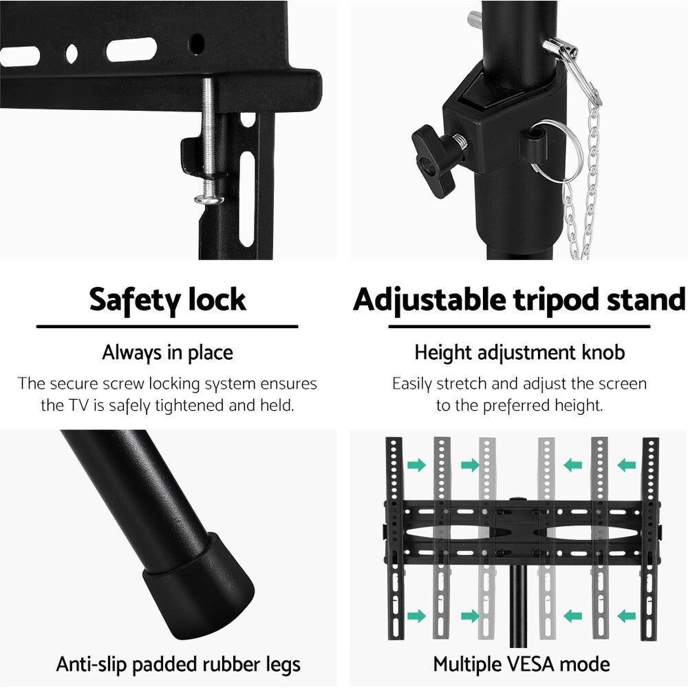 TV Stand Mount Bracket for 32"-70" LED LCD Tripod Floor Stand Universal - Brand New