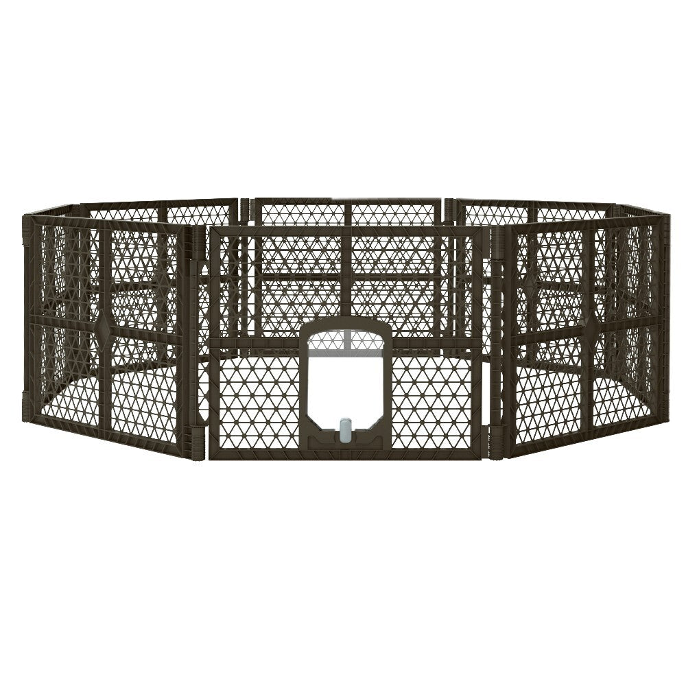 Indoor Dog Playpen 8 Panel Pet Enclosure Puppy Pen - Brand New