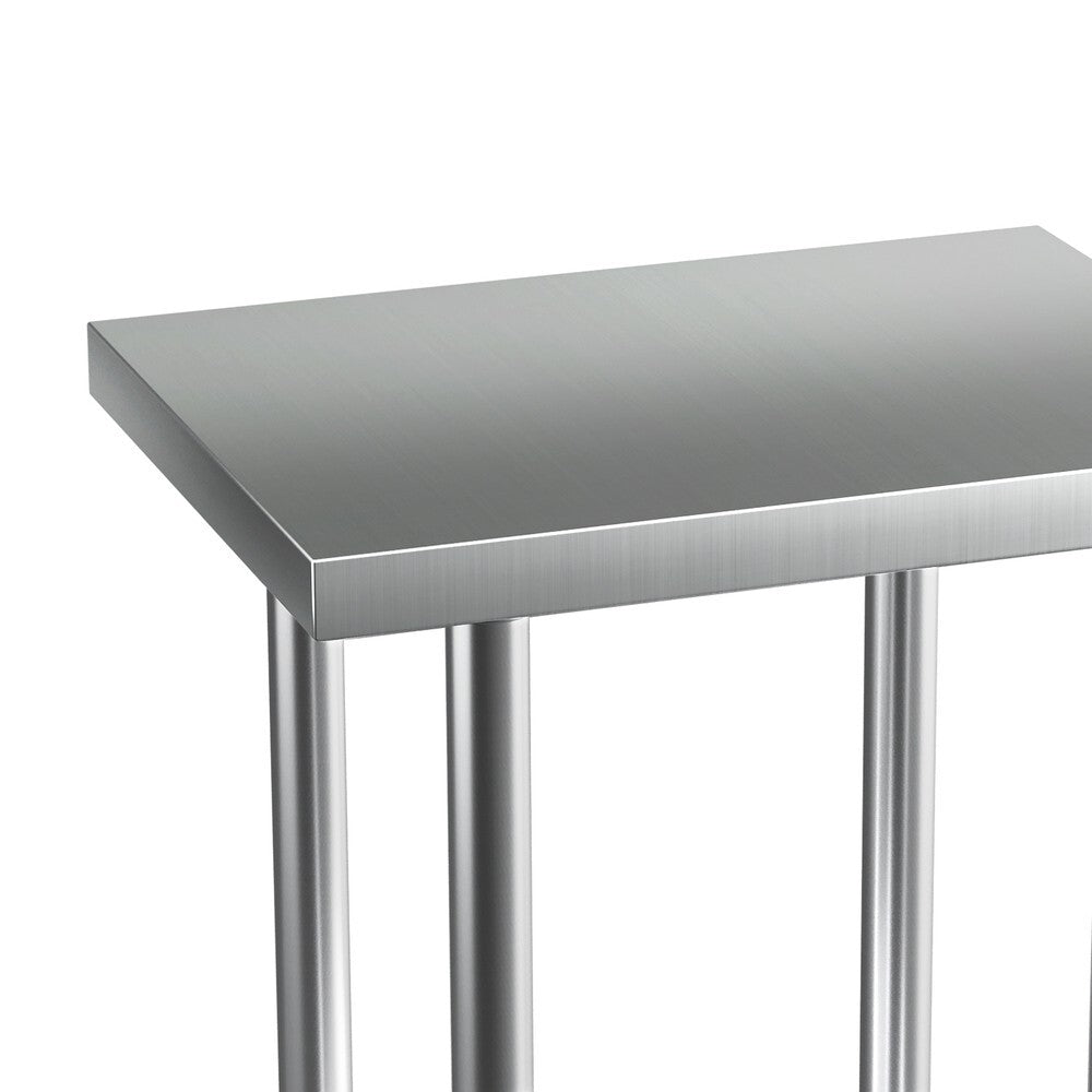 Stainless Steel Kitchen Bench Work Table 610 x 457mm 430 Grade - Brand New