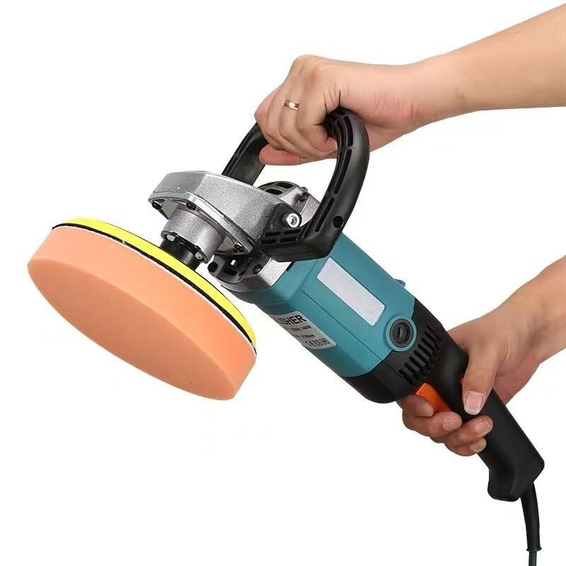 Car Polisher 1200W 180mm 6 Speed Buffer Polishing Machine with Pads - Brand New