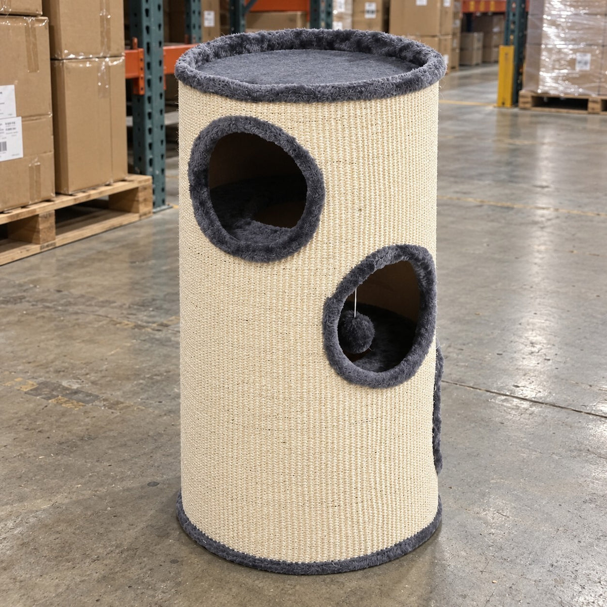 Cat Tree Tower 70cm Sisal Scratching Post Cat Condo House - Brand New