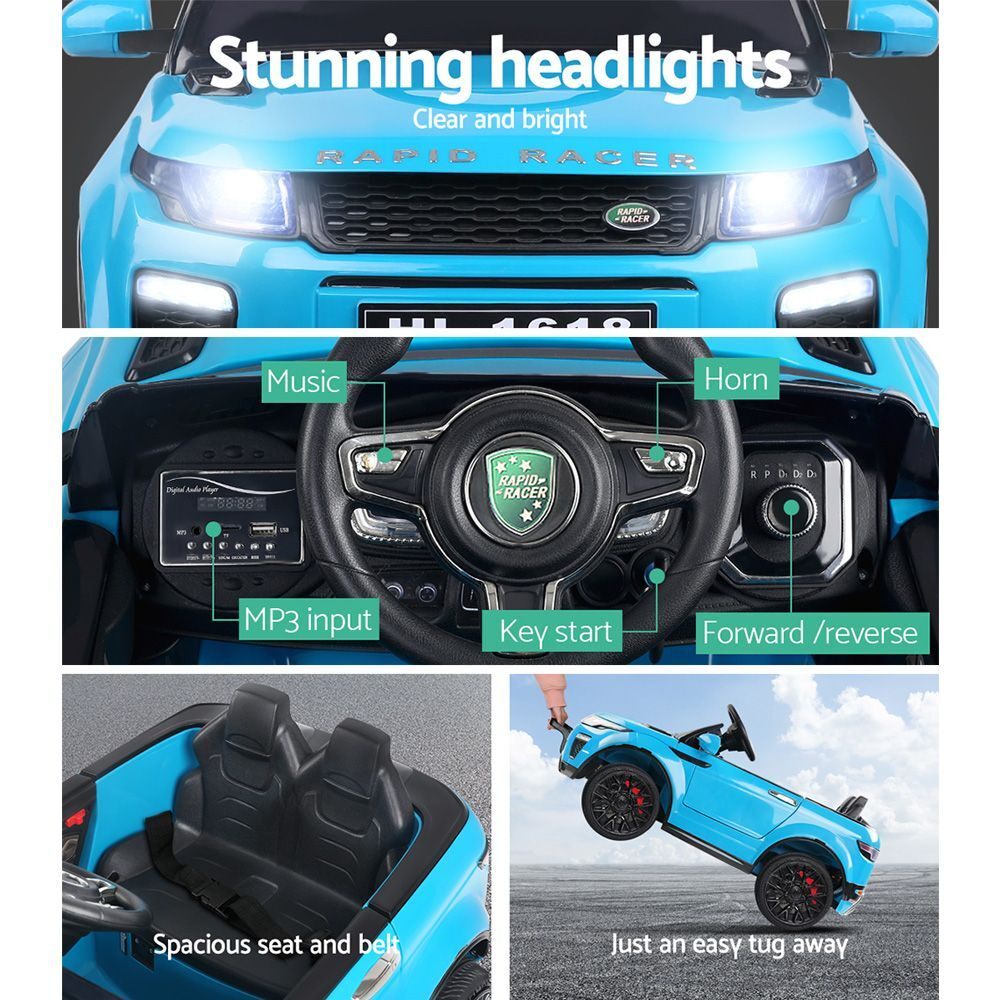Kids Electric Ride On Car SUV 12V with Remote Control Blue - Brand New