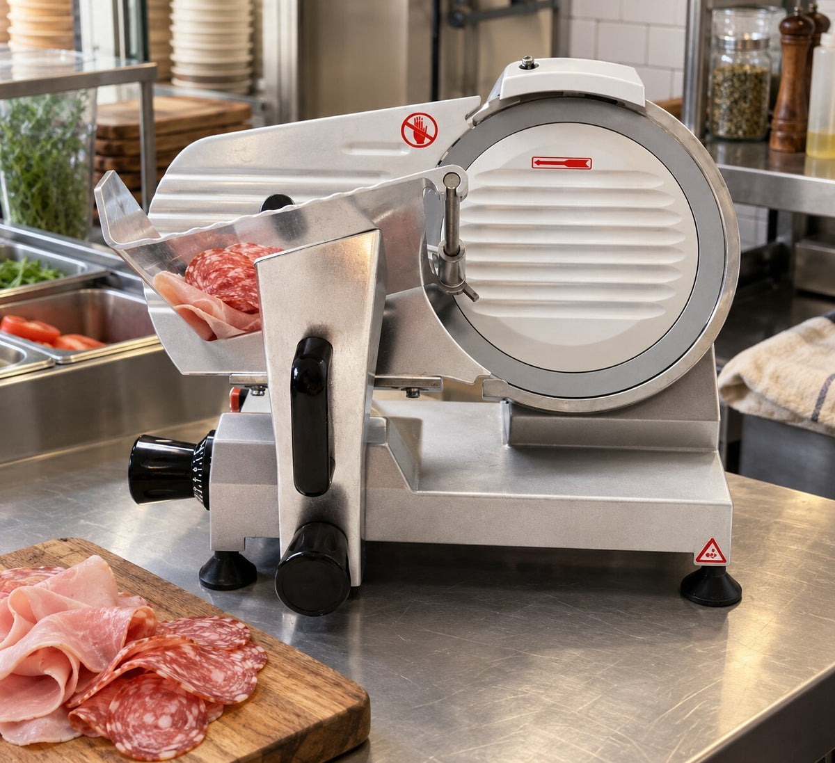 Commercial Meat Slicer 10 Inch 250mm Deli Slicer - Brand New