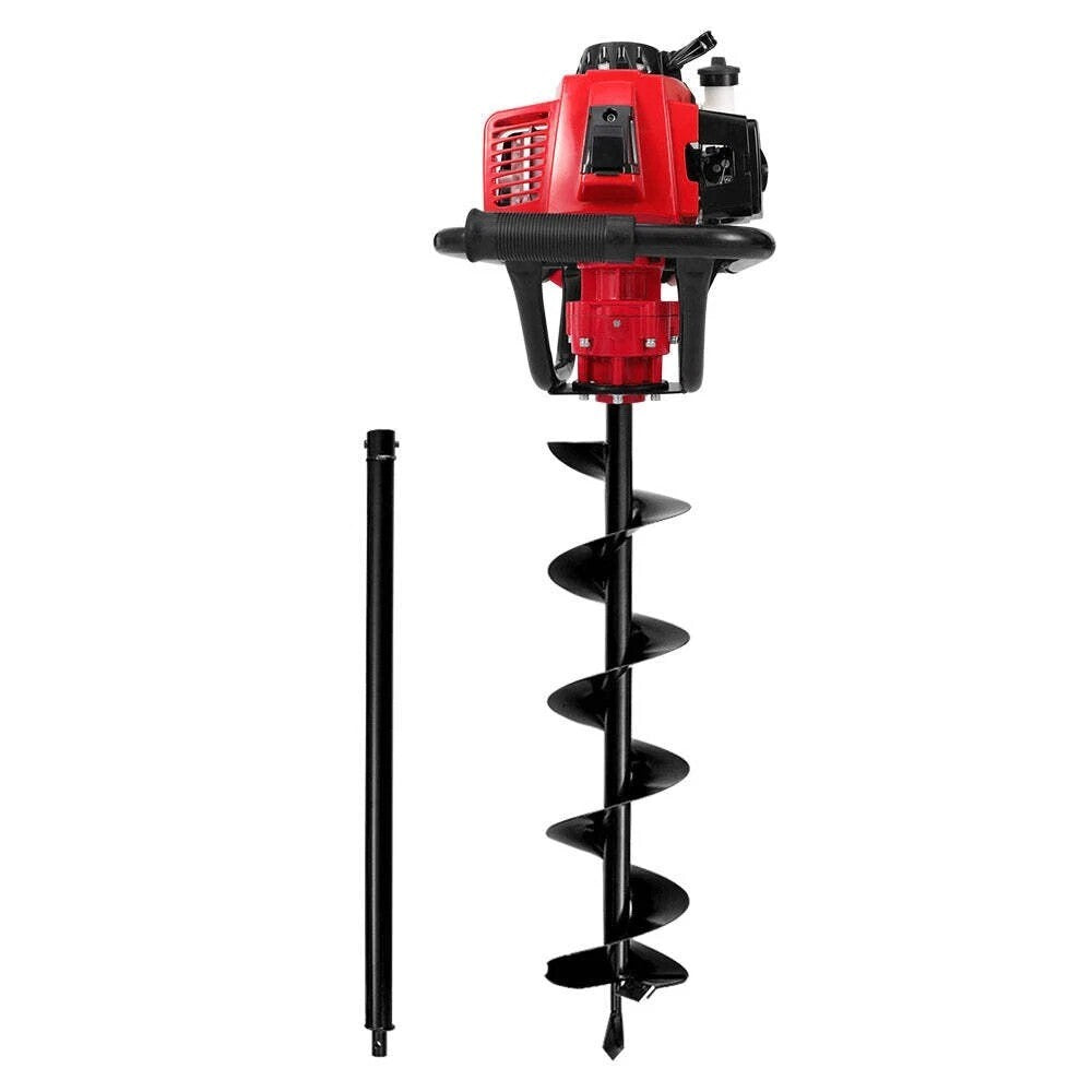 Post Hole Digger 200mm Petrol Drill Extension Auger Bits