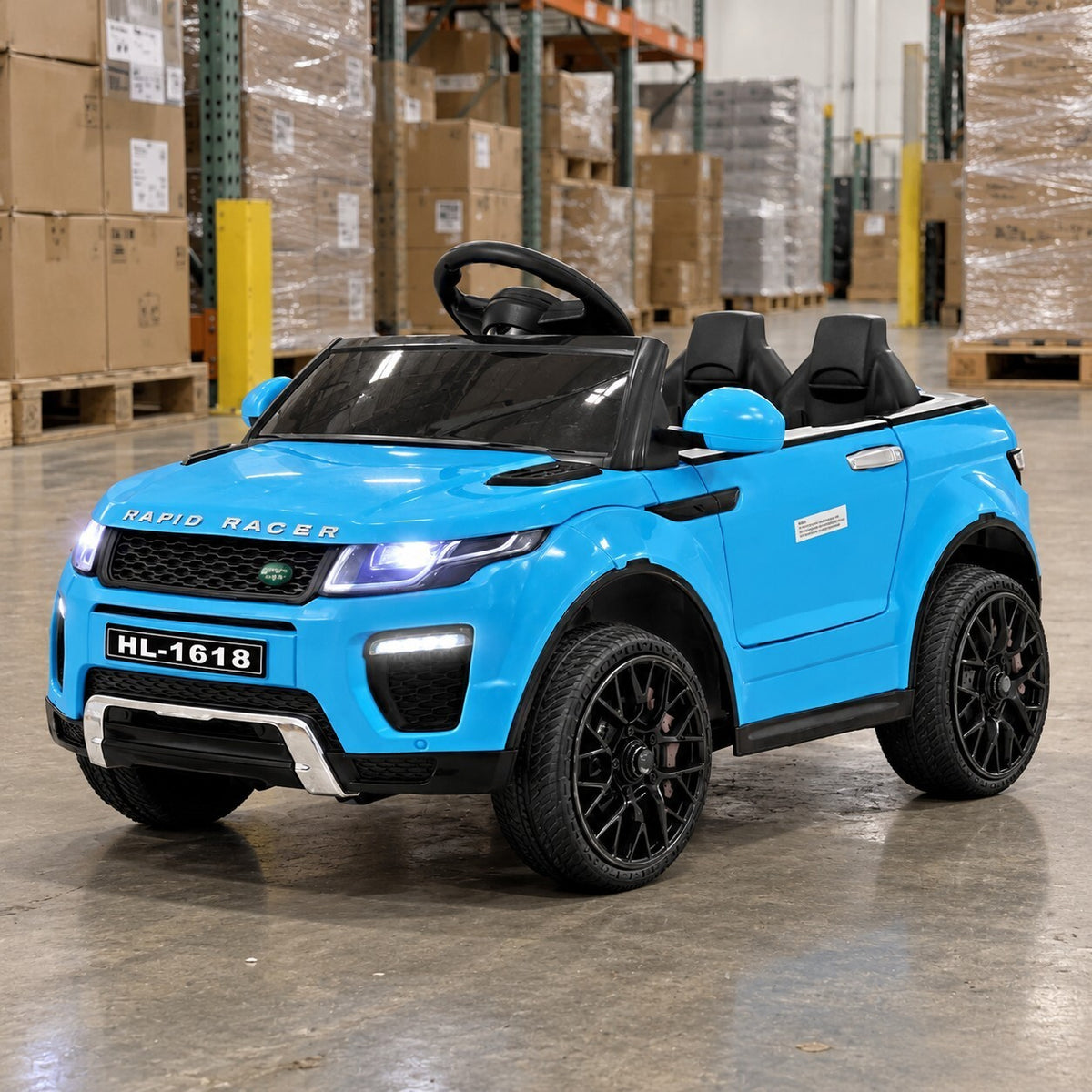 Kids Electric Ride On Car SUV 12V with Remote Control Blue - Brand New