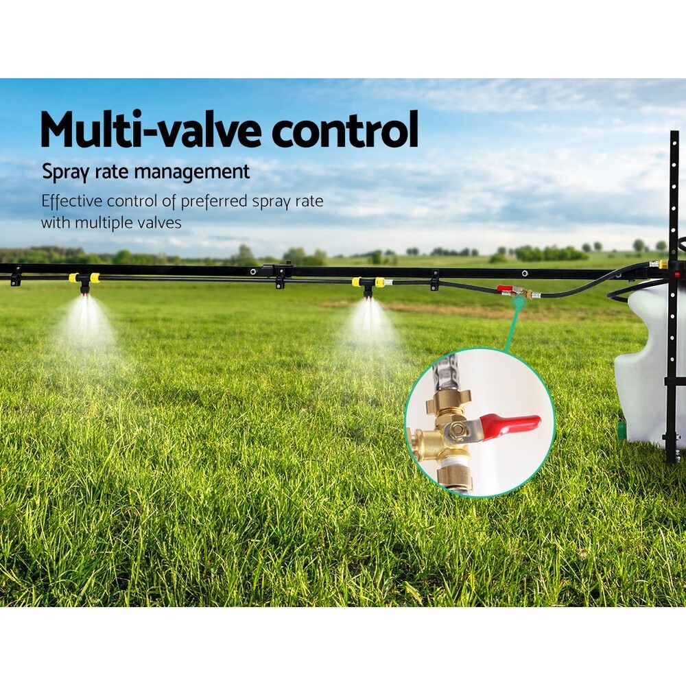 Weed Sprayer 100L Tank 5m Folding Boom 12V Pump Garden Spray - Brand New