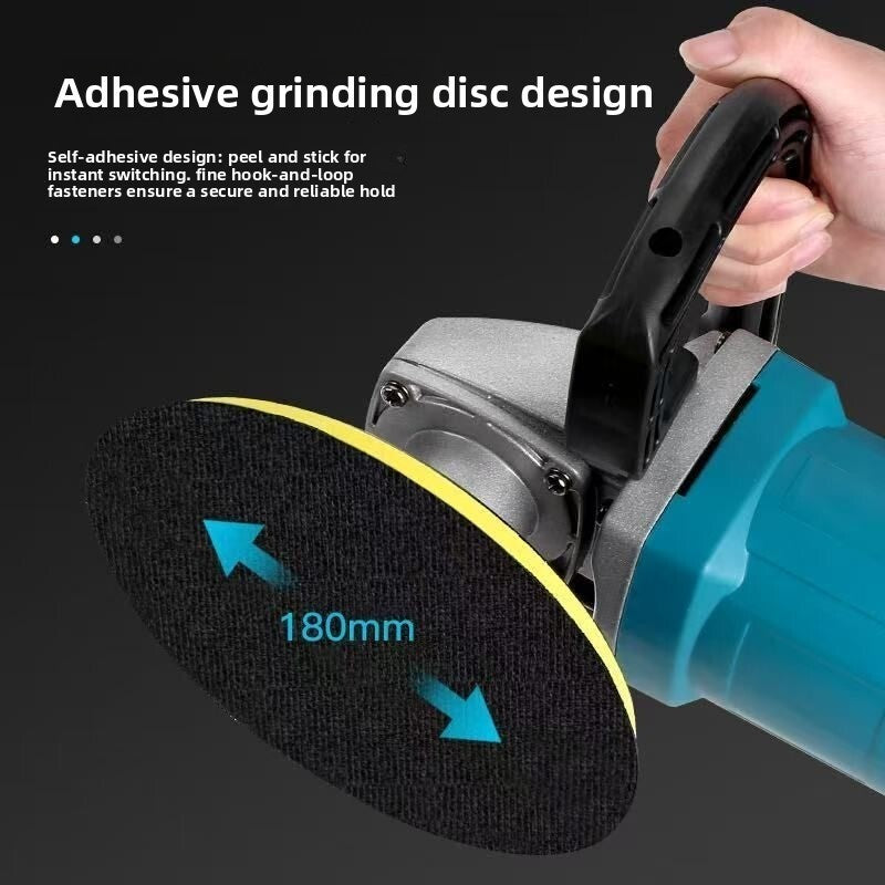 Car Polisher 1200W 180mm 6 Speed Buffer Polishing Machine with Pads - Brand New