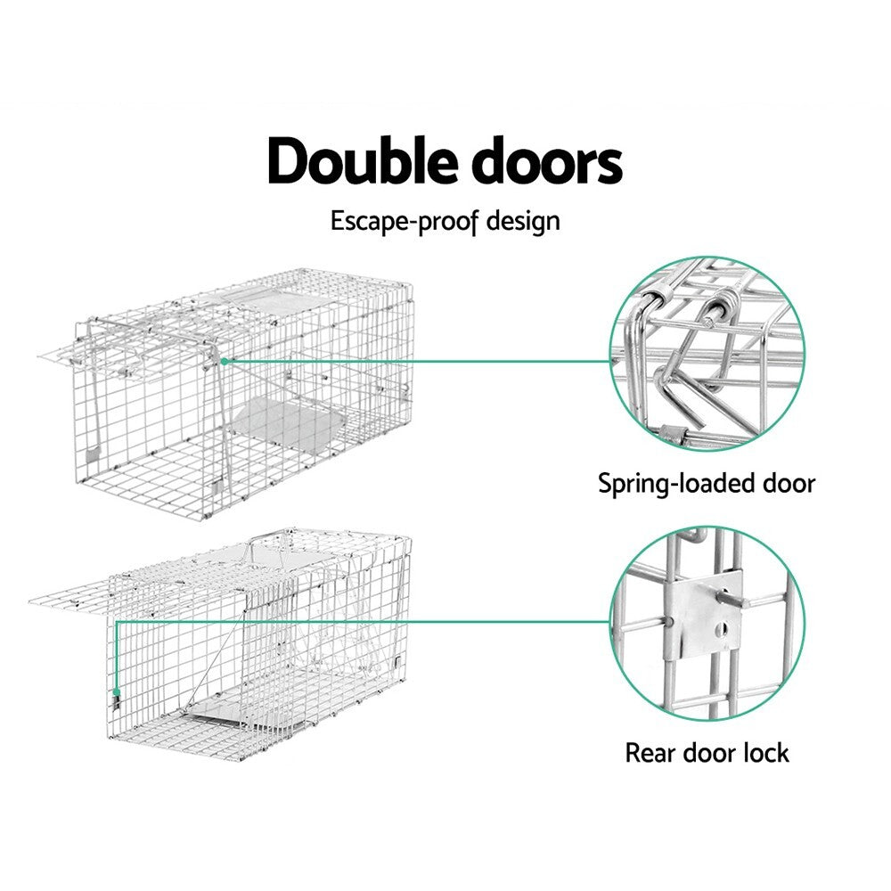 Humane Live Catch Cage Trap for Possums Rabbits - Brand New