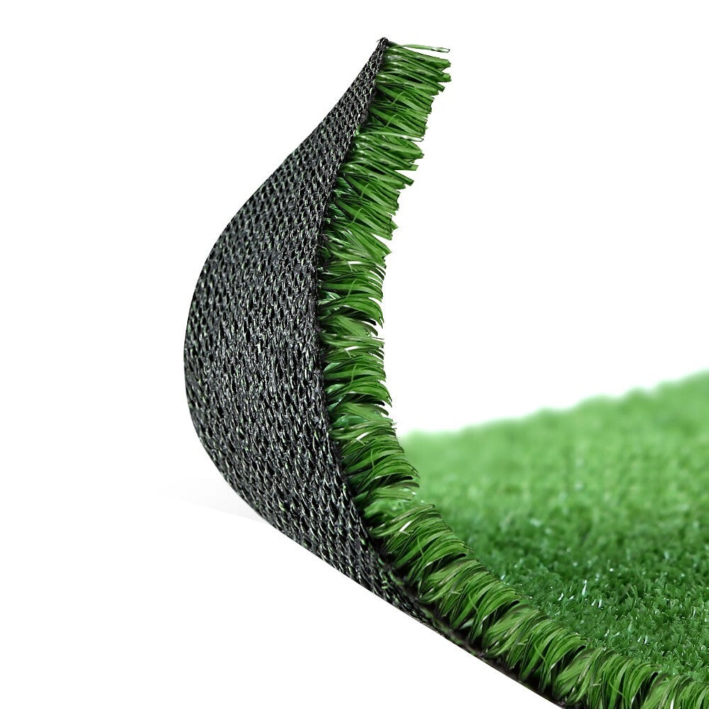 Synthetic Artificial Grass Fake Lawn Turf 2mx5m Plant Mat Olive 10mm