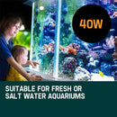 1850L/H Aquarium Canister Filter with UV Light & Media External Fish Tank