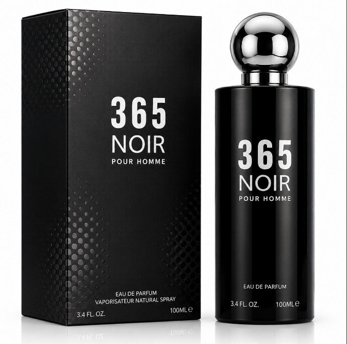 365 Noir Men’s Cologne 100ml Eau De Parfum Fragrance Spray