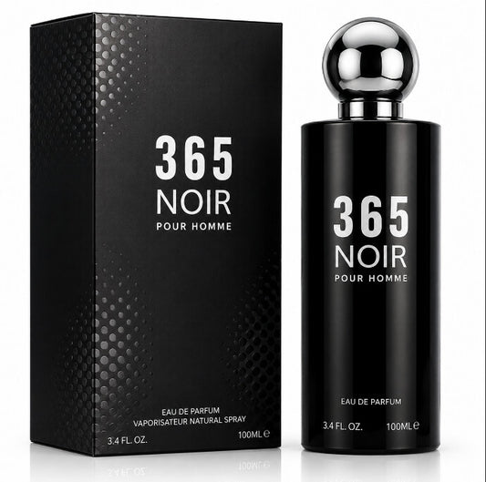 365 Noir Men’s Cologne 100ml Eau De Parfum Fragrance Spray