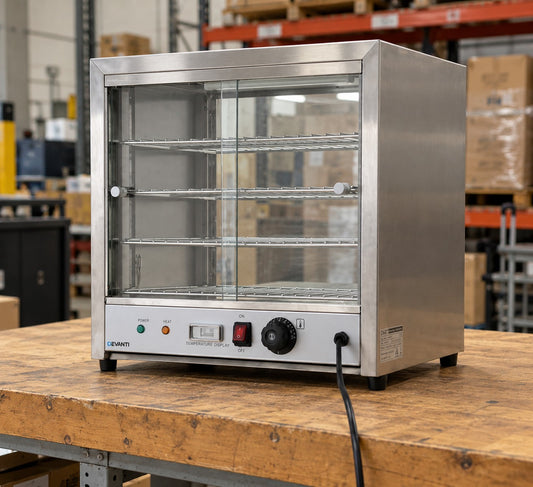 54cm Commercial Hot Food Display Showcase Cabinet