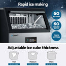 Commercial Stainless Steel Ice Maker Machine - 60kg/24h Cubed Ice