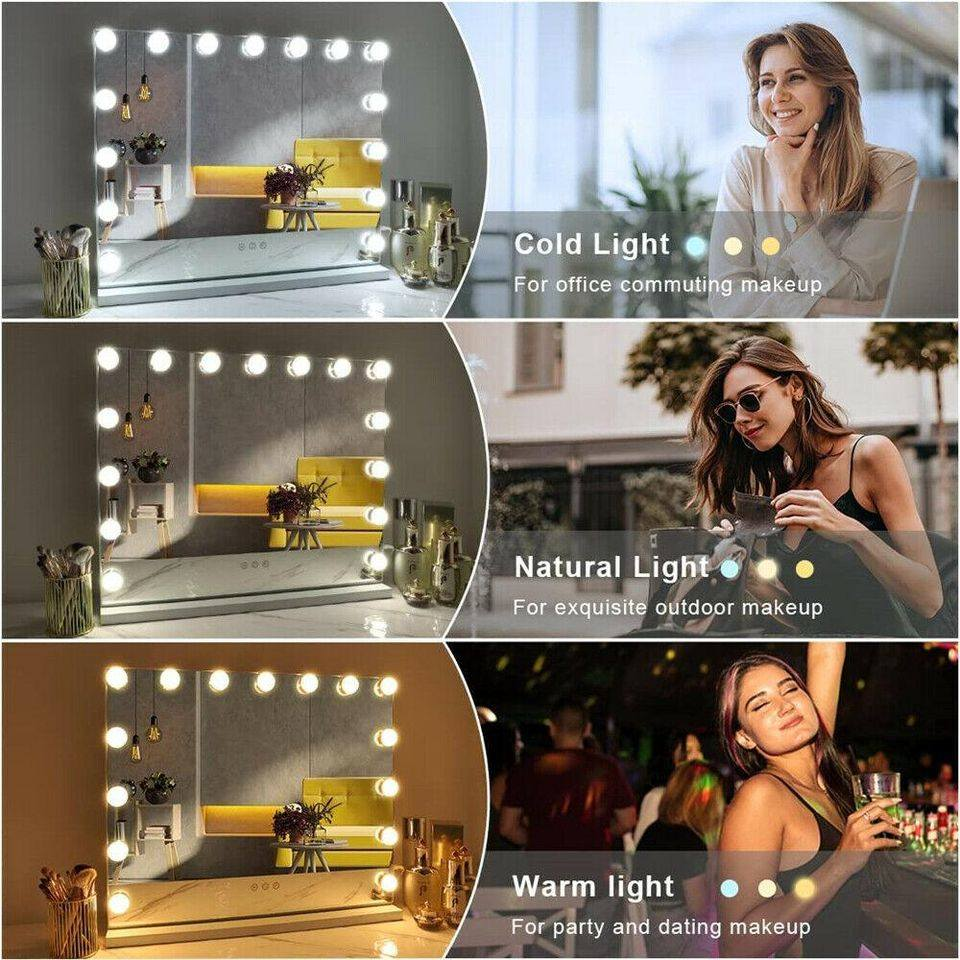 Hollywood Makeup Mirror With Lights new