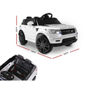 Kids Electric Ride On Car SUV Range Rover-inspired Cars Remote 12V White