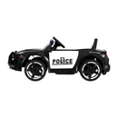 Kids Ride On Car Electric Patrol Police Cars Battery Powered Toys 12V Black