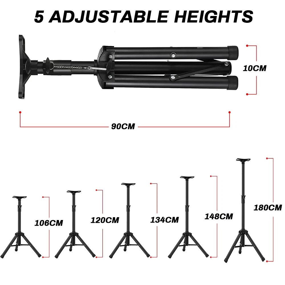 Speaker Stand Heavy Duty Tripod Adjustable Portable Carry Home Studio stand 1x