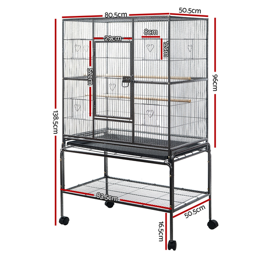 Pet Bird Cage 138cm Large Aviary