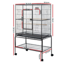Pet Bird Cage 138cm Large Aviary