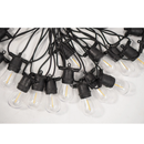LED Festoon String Lights 50M Outdoor Garden Party Waterproof
