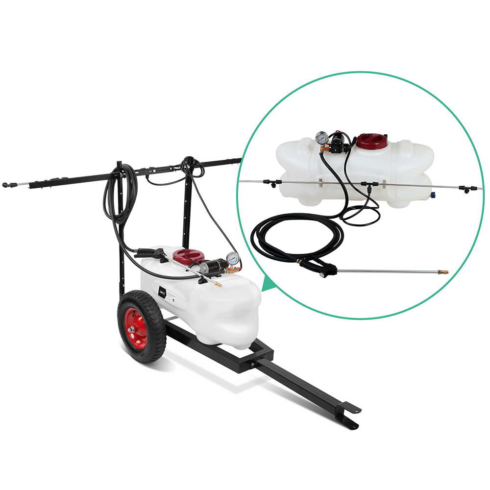 Weed Sprayer 100L Trailer 1.5M Boom Garden Spray