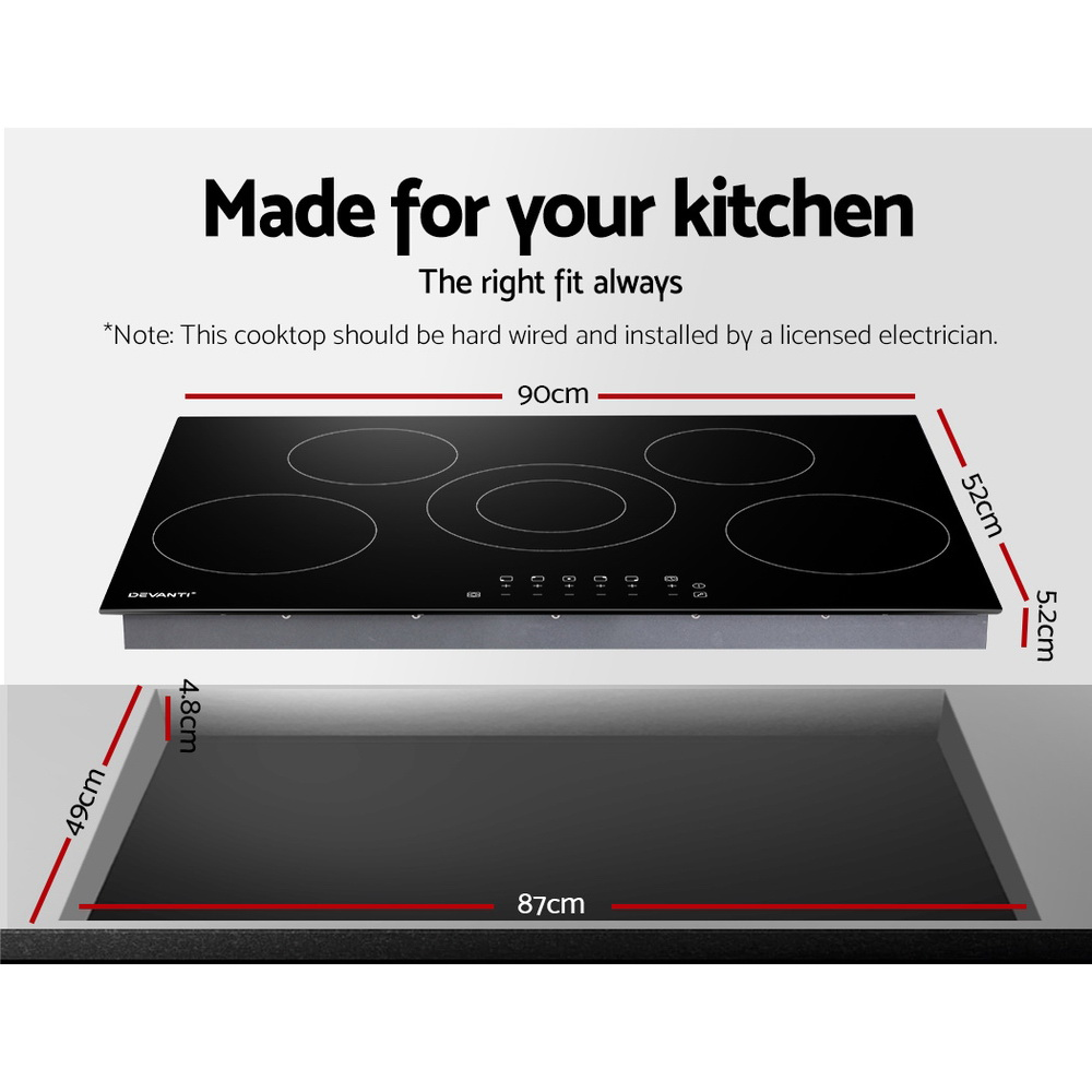 Electric Ceramic Cooktop 90cm (pre order)